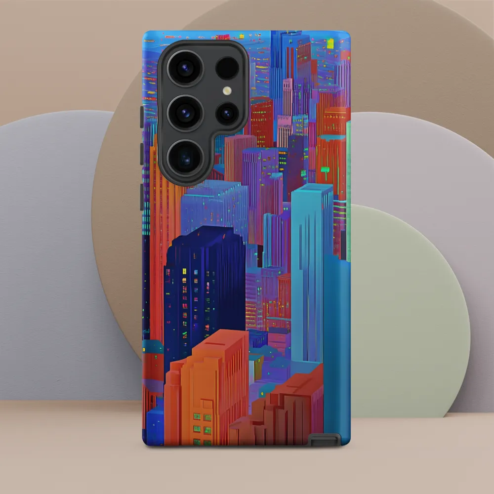 Vibrant Metropolis in Twilight