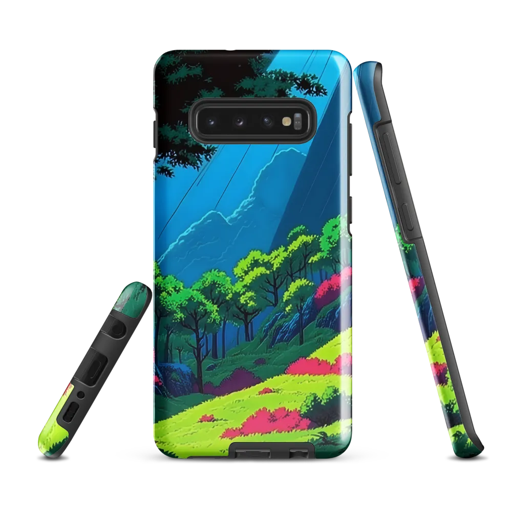 Whispers of a Vibrant Forest | Phone Case |  S10 Plus | Tough Case | Glossy