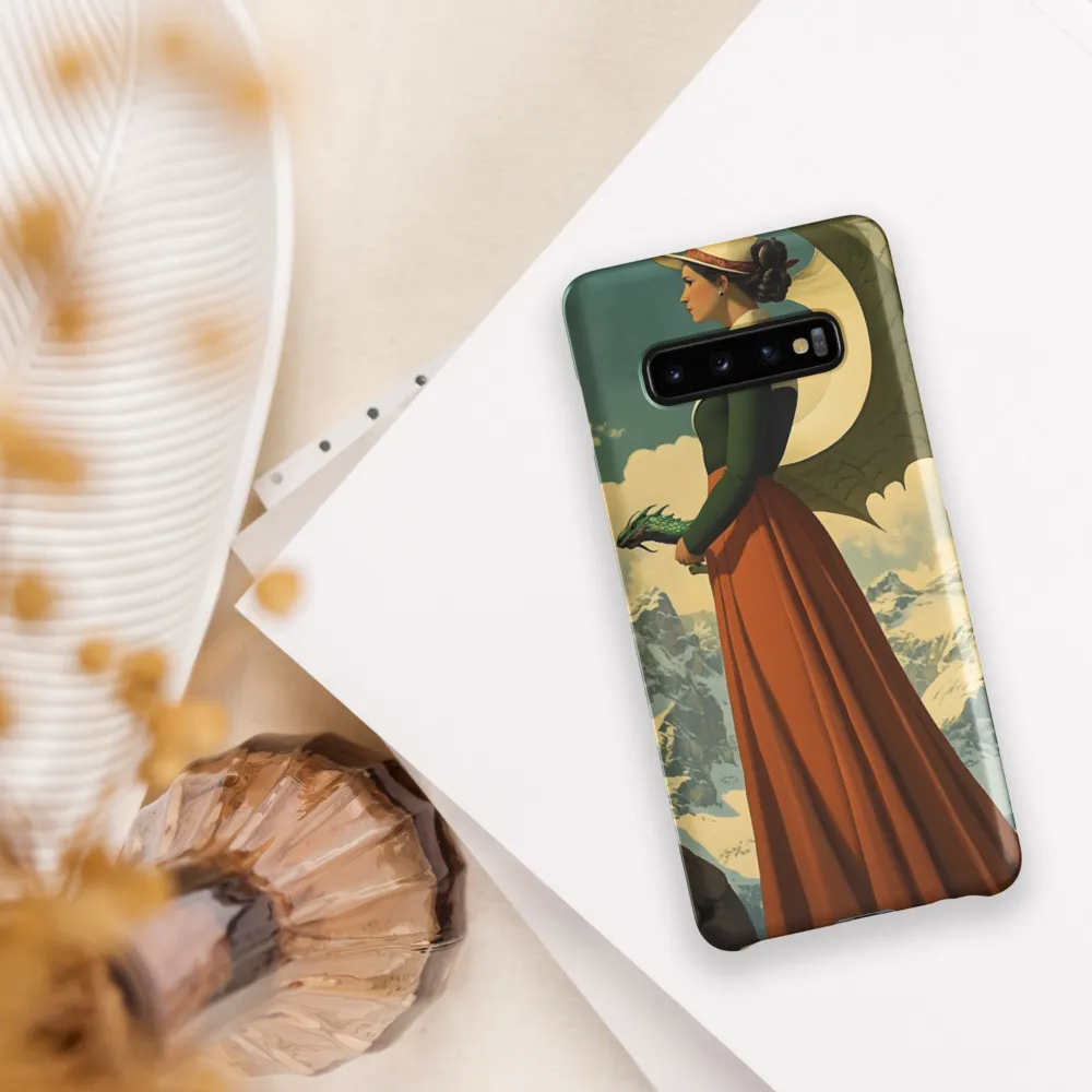 Mystic Harmony: The Dragon Keeper | Phone Case |  S10 Plus | Snap Case | Matte