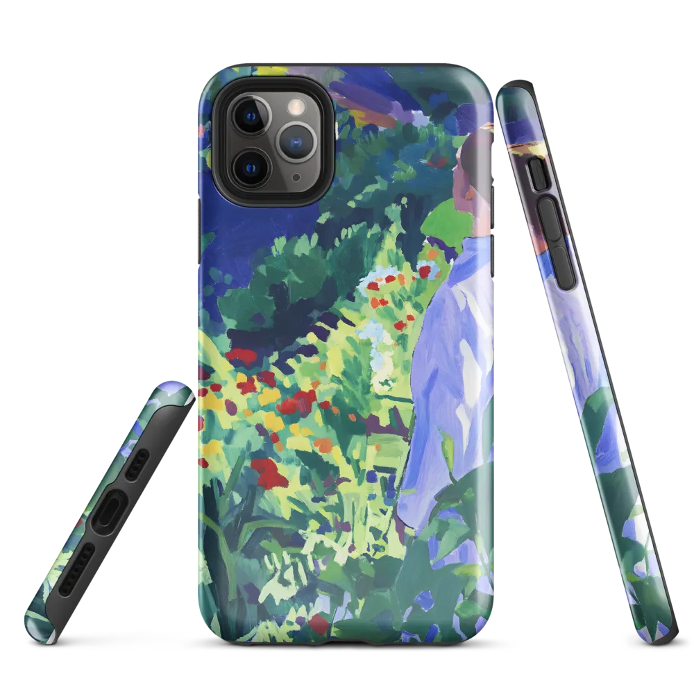 A Moment in the Garden | Phone Case |  11 Pro Max | Tough Case | Glossy