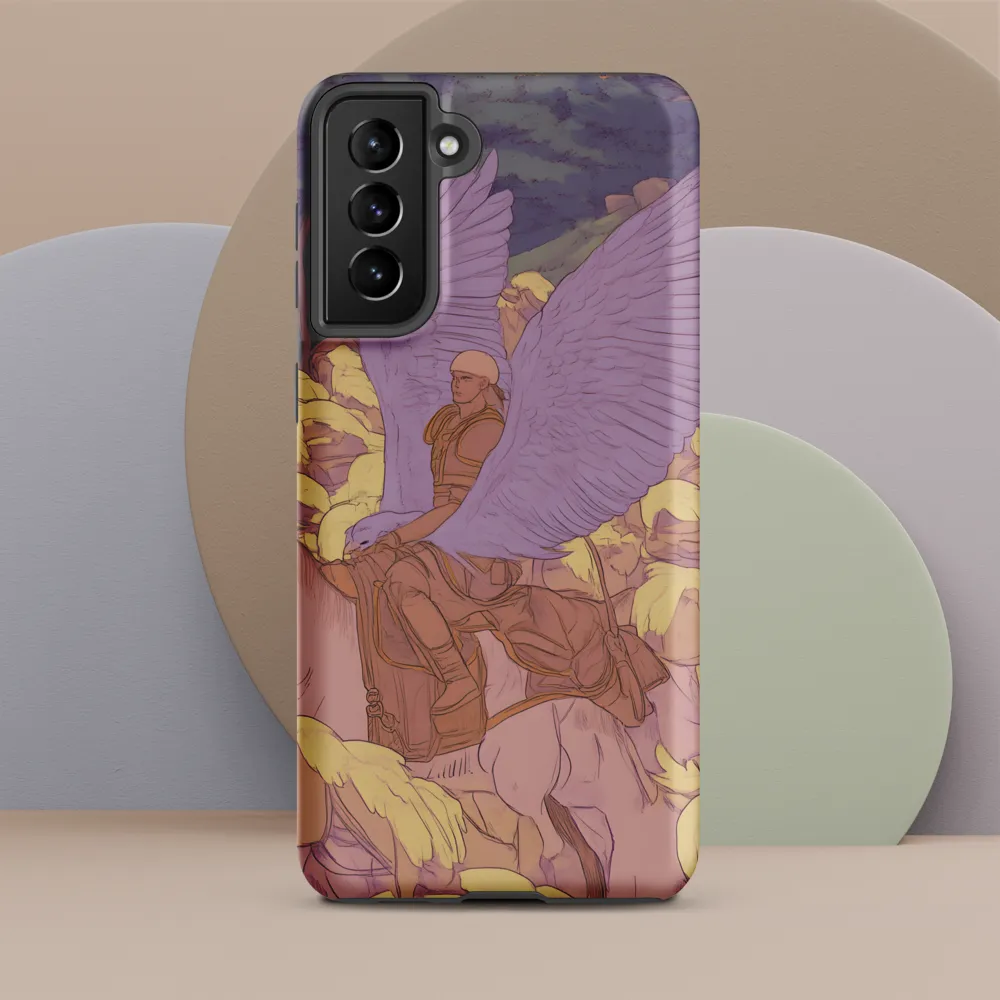 The Winged Guardian | Phone Case |  S21 Plus | Tough Case | Matte