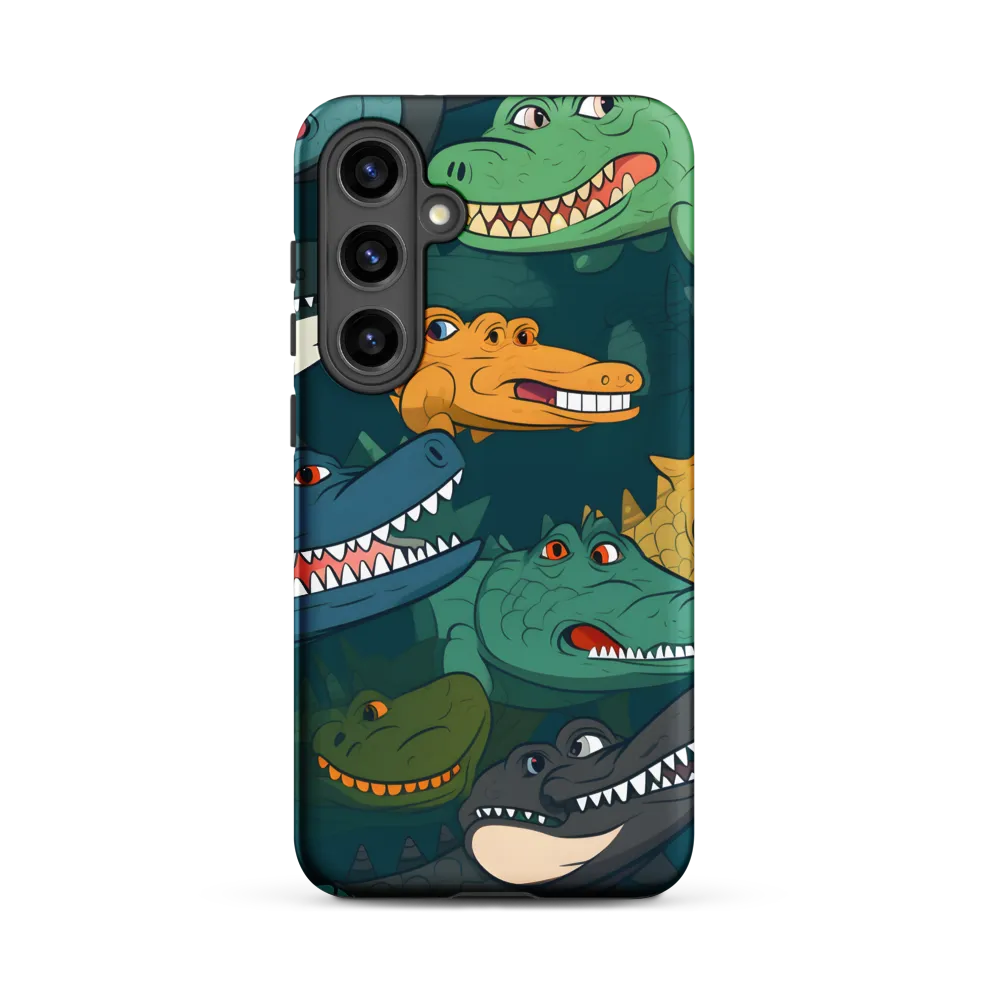 Cheerful Crocodilian Parade
