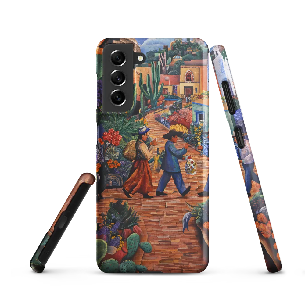 A Mosaic Journey Through Colorful Landscapes
