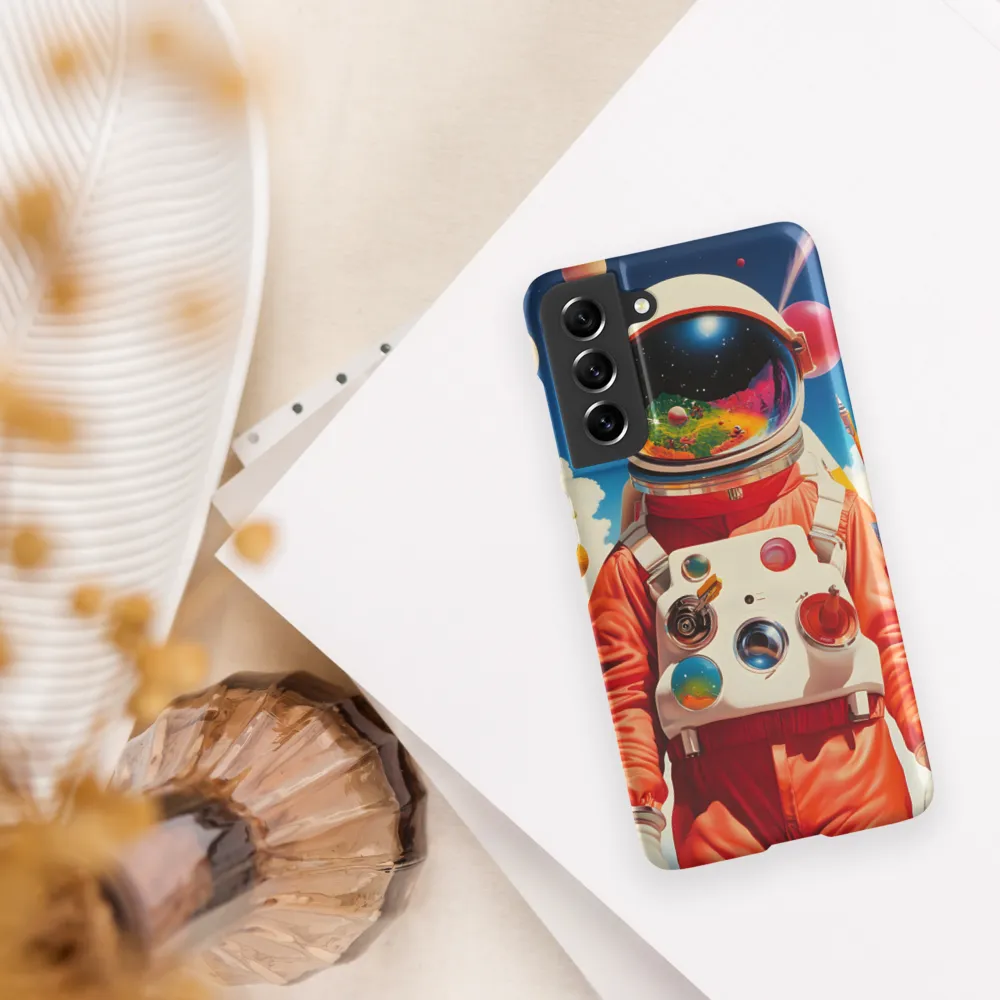 Journey Through the Cosmos | Phone Case |  S21 FE | Snap Case | Matte