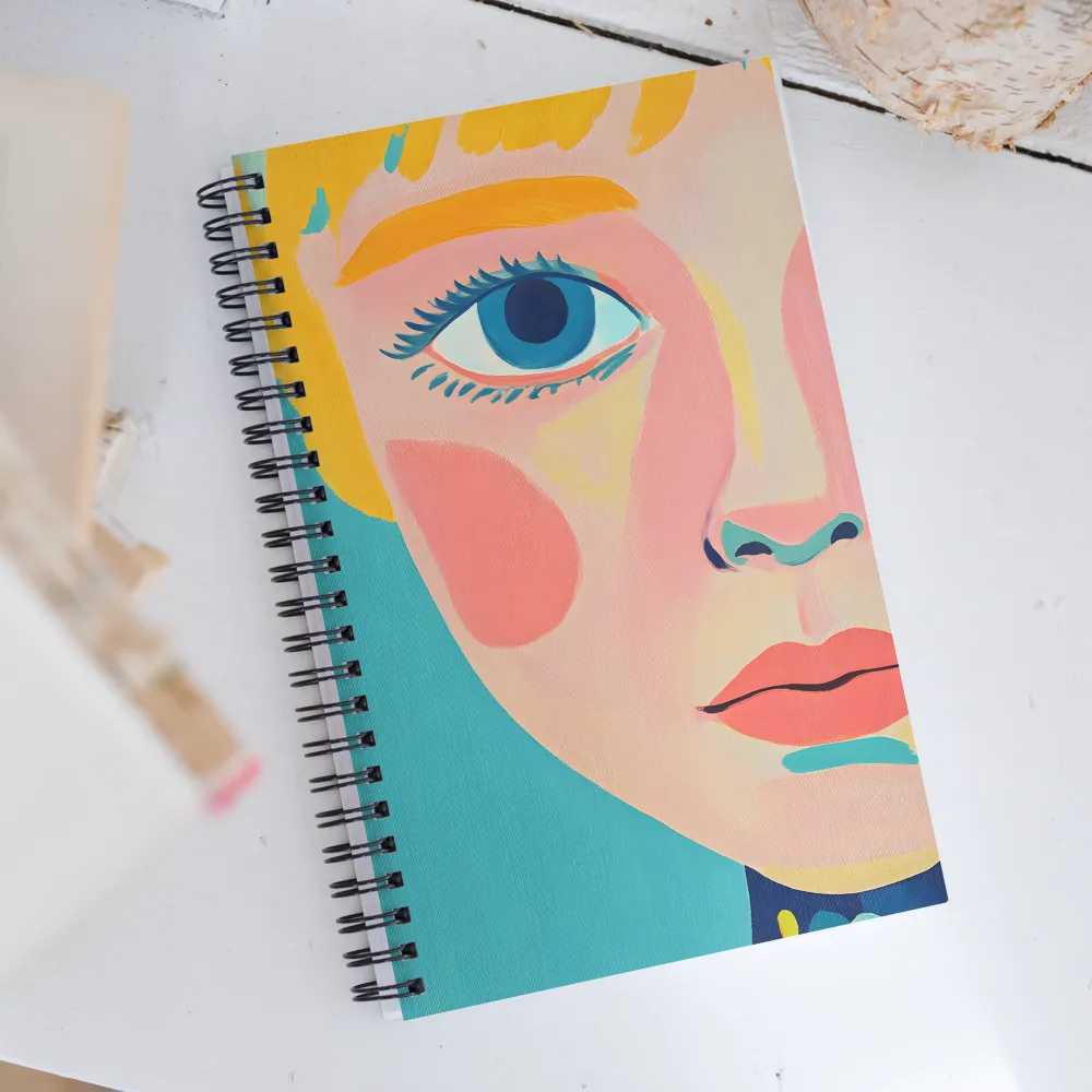 Whimsical Gaze | Spiral Notebook