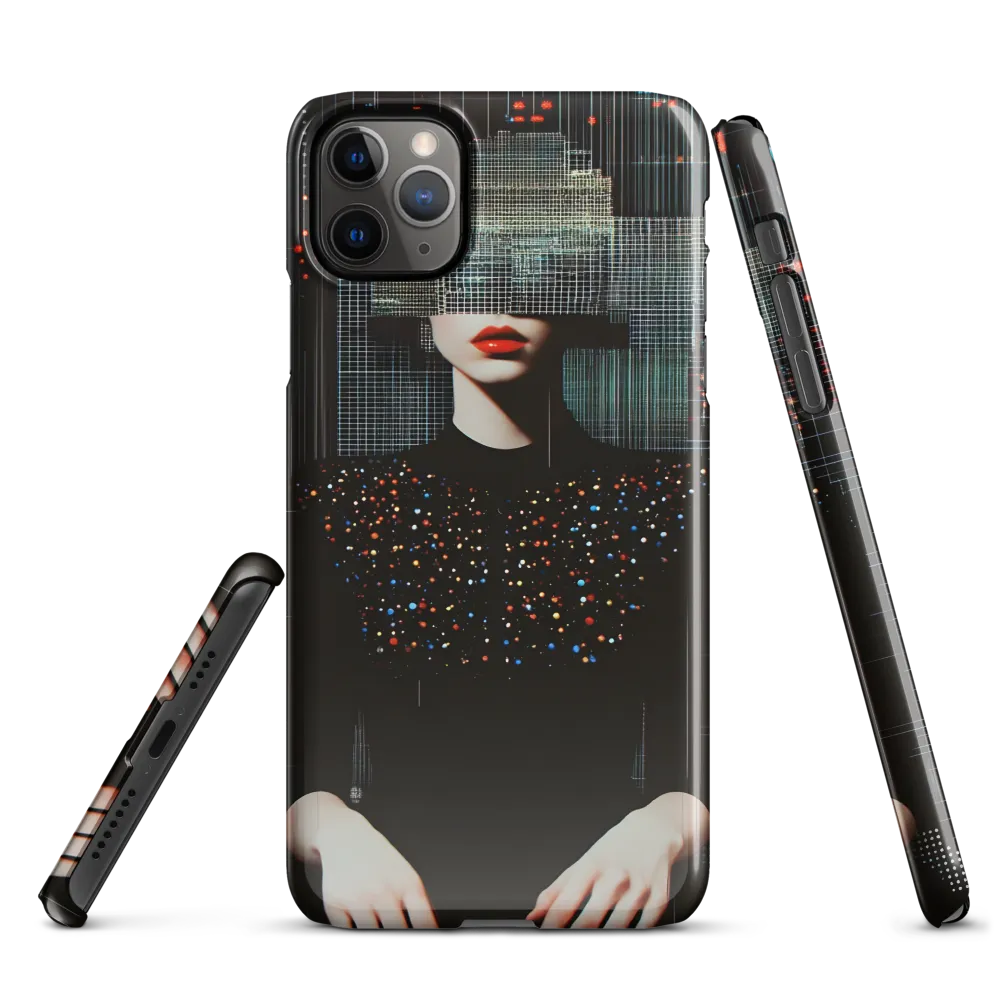 Enigmatic Digital Abstraction | Phone Case |  11 Pro Max | Snap Case | Glossy