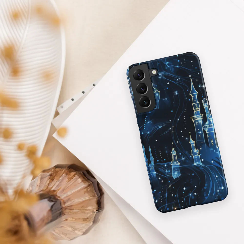 Dreamy Castles in a Starry Sky | Phone Case |  S22 Plus | Snap Case | Matte