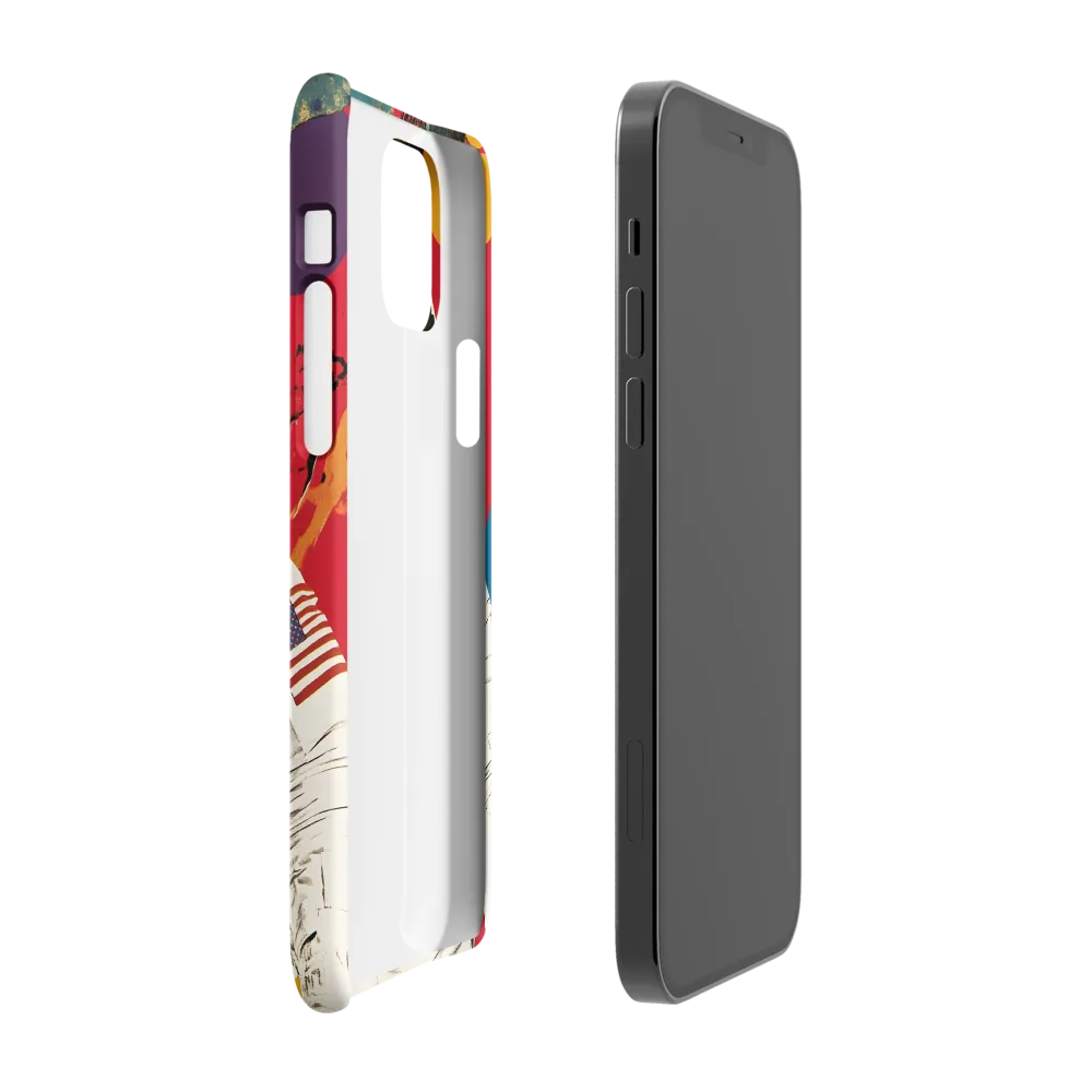 Cosmic Exploration: The Astronaut's Journey | Phone Case |  12 | Snap Case | Matte