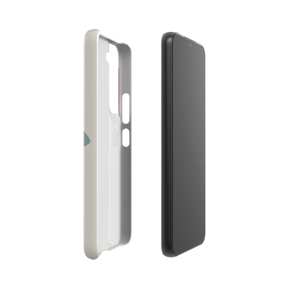 Dual Facets of Serenity | Phone Case |  S22 | Snap Case | Glossy