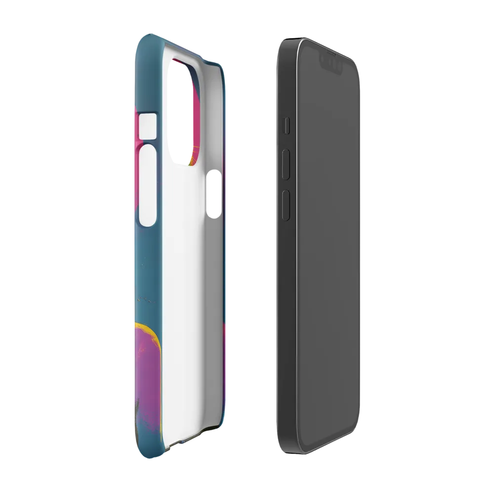 Neon Dreams: Portrait of a Modern Muse | Phone Case |  13 Pro | Snap Case | Glossy
