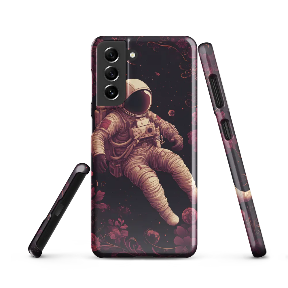 Cosmic Bloom: An Astronaut's Journey