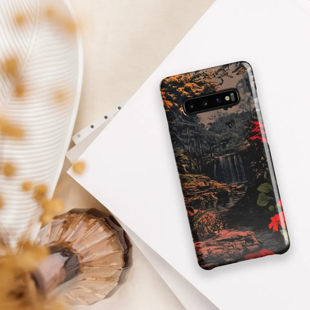 Whispers of the Waterfall | Phone Case |  S10 Plus | Snap Case | Glossy