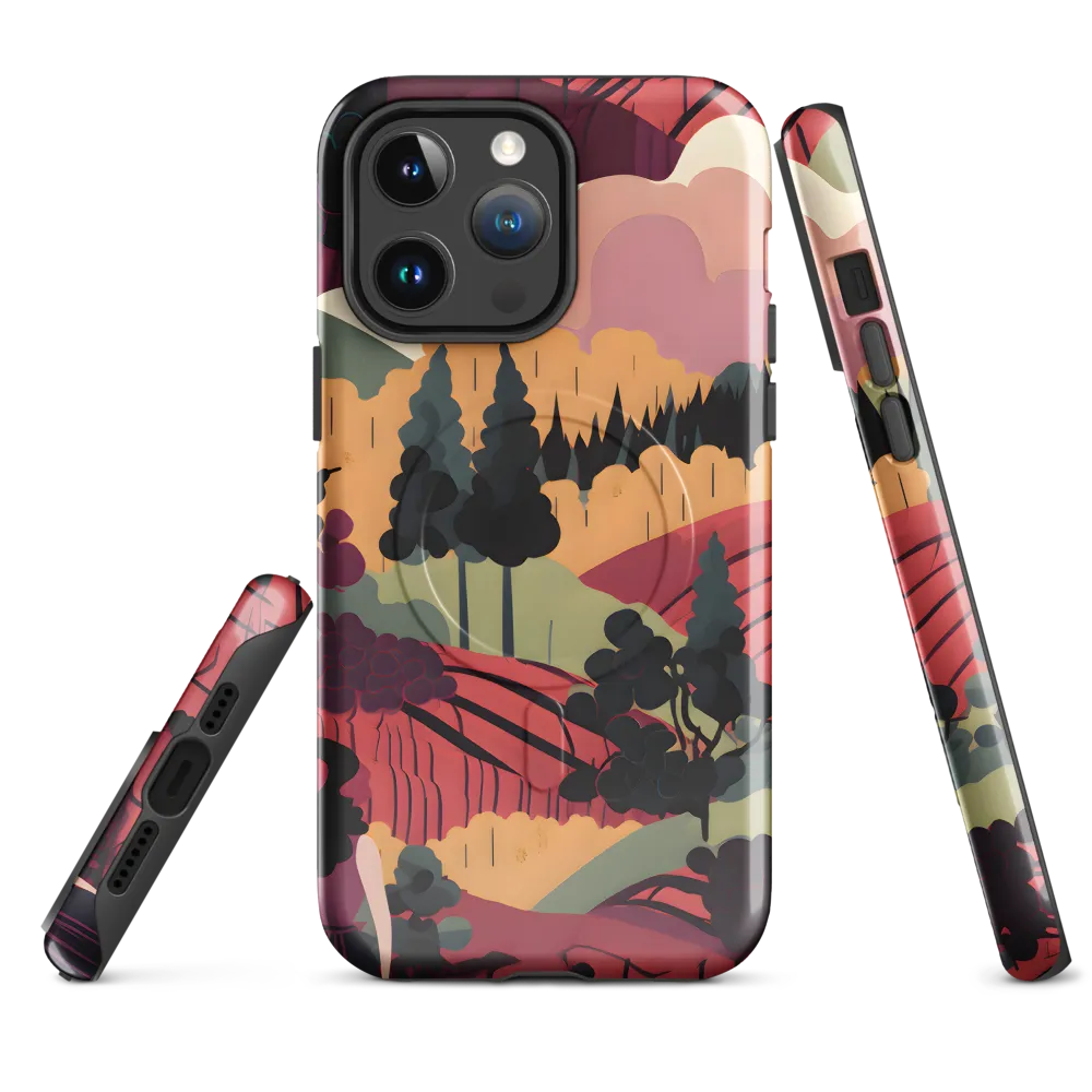 Harmonious Landscapes | Phone Case |  14 Pro Max | MagSafe® Tough Case | Glossy