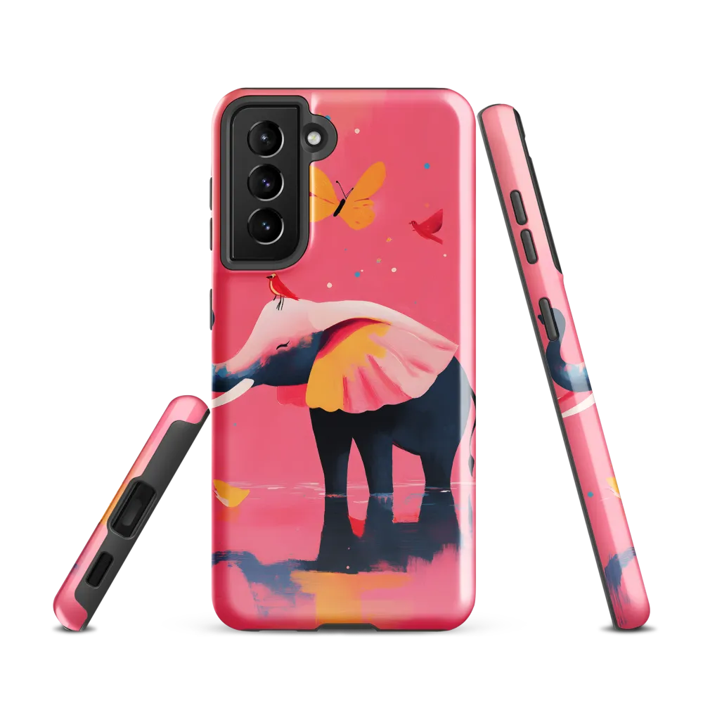 Whimsical Serenity: The Playful Elephant