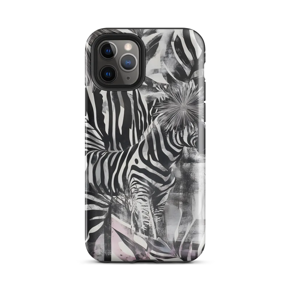 Zebra in the Jungle of Illusions | Phone Case |  11 Pro | Tough Case | Glossy