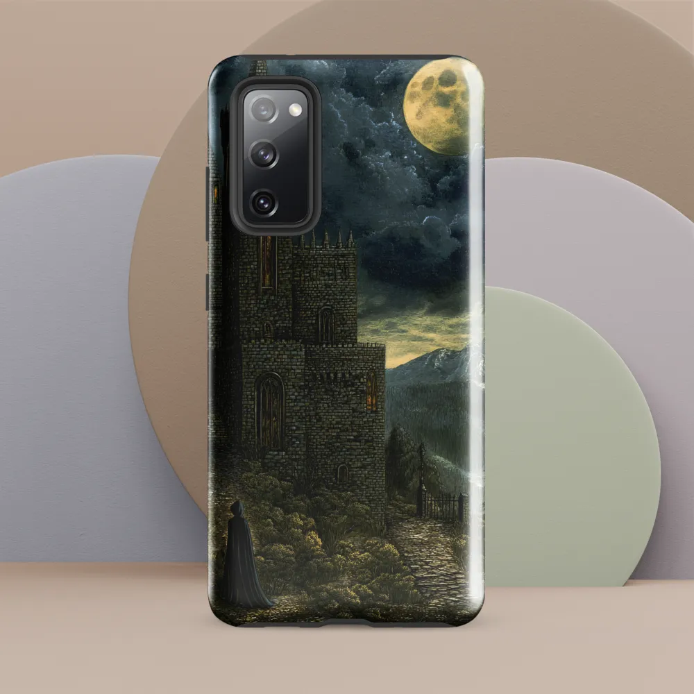 Whispers of the Moonlit Castle | Phone Case |  S20 FE | Tough Case | Glossy