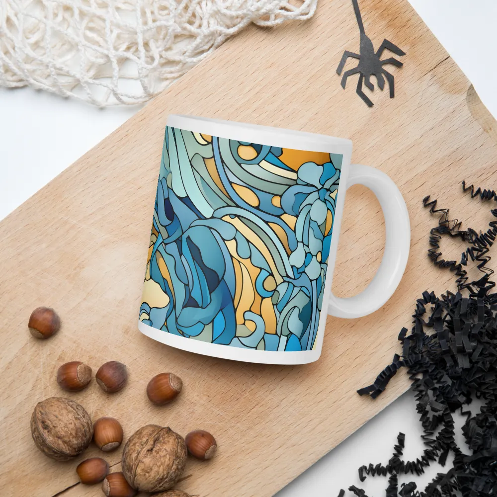 Dancing Waves of the Ocean | Mugs | Multiple Sizes & Colors