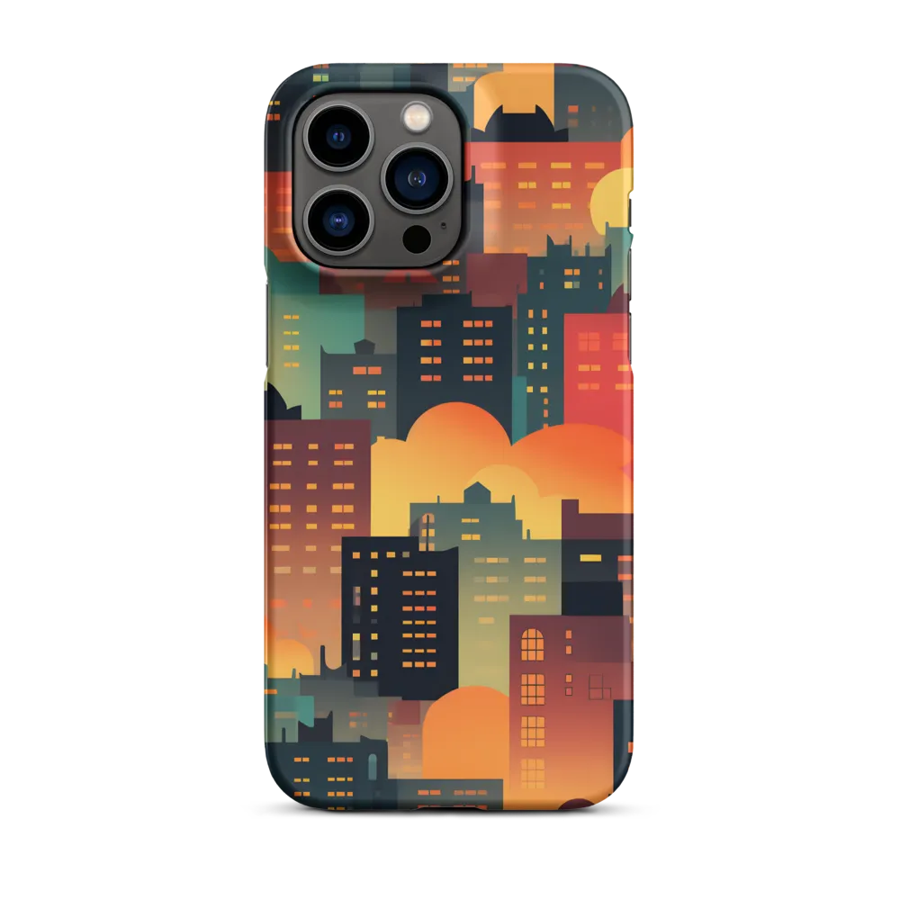 Twilight in the Concrete Jungle | Phone Case |  14 Pro Max | Snap Case | Matte