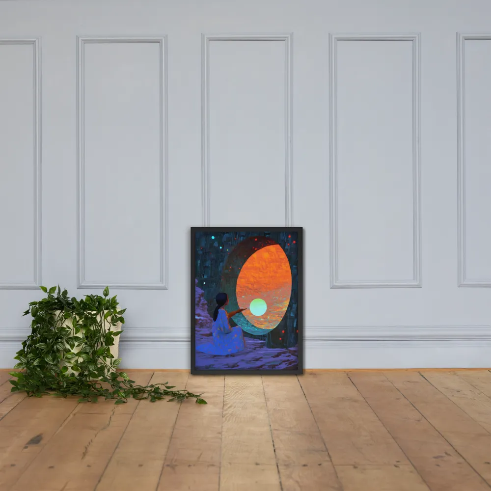 The Portal of Dreams | Poster with Black Frame | 18″×24″