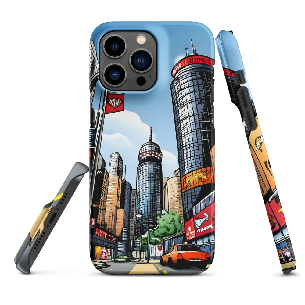 Urban Pulse: A Comic Cityscape