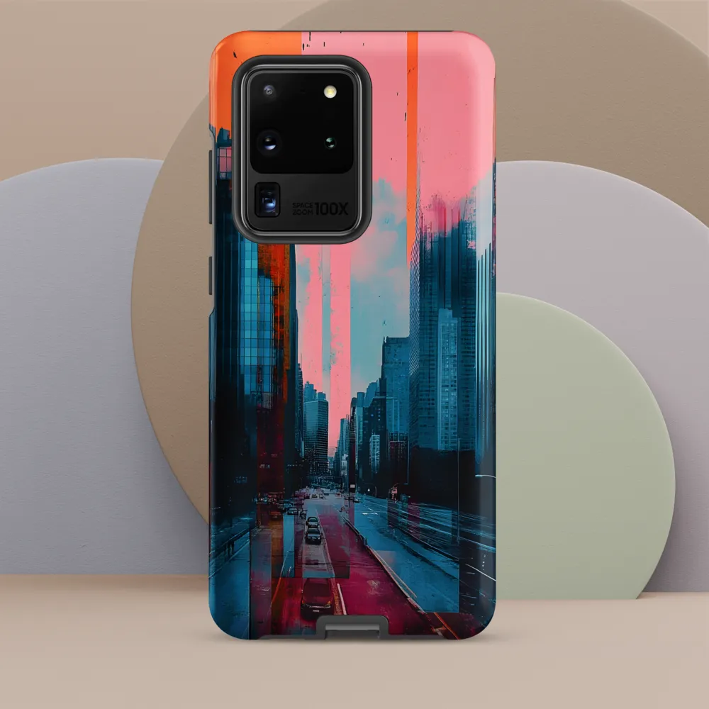 Urban Symphony: A Study in Color and Form