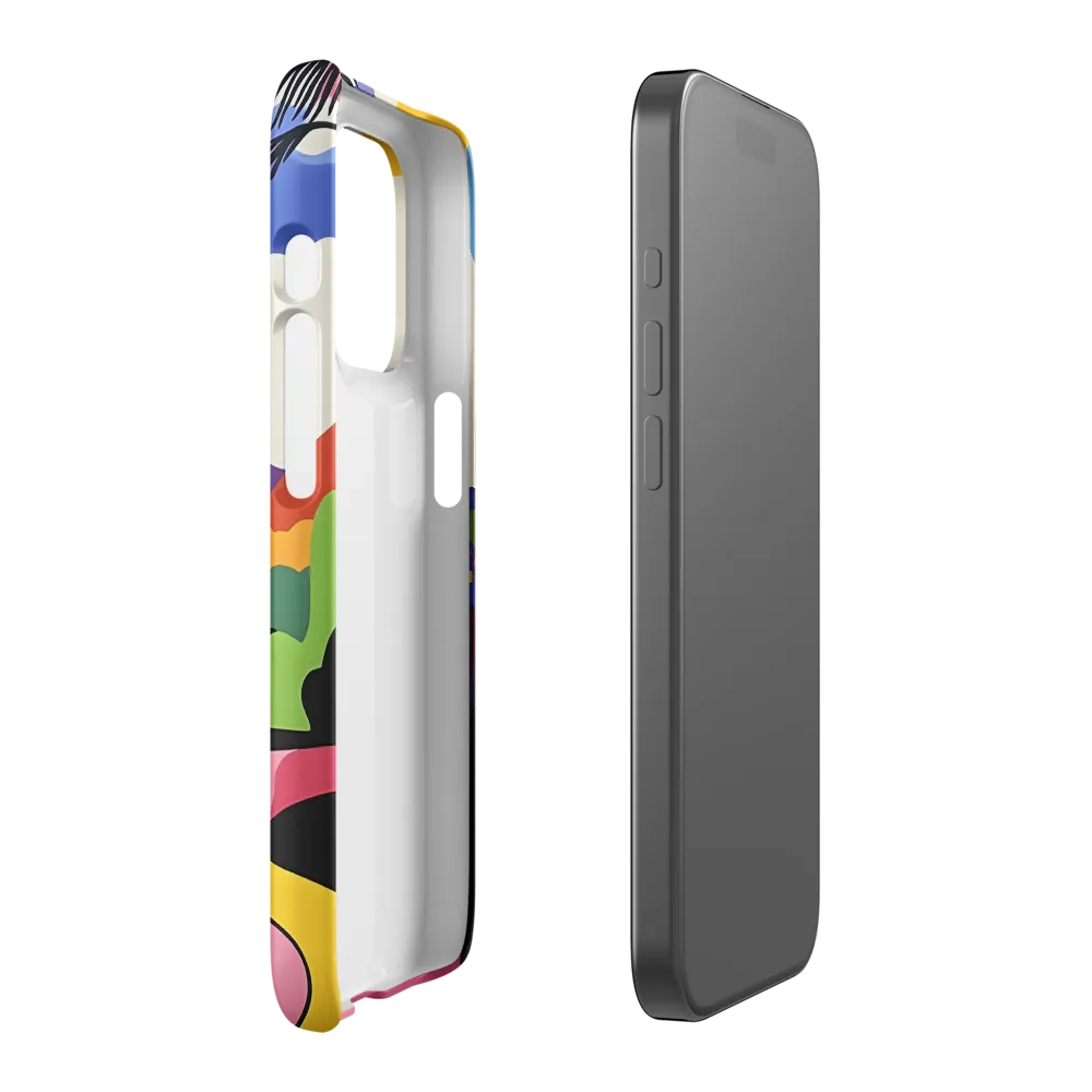 Whimsical Landscape in Color | Phone Case |  15 Pro | Snap Case | Matte