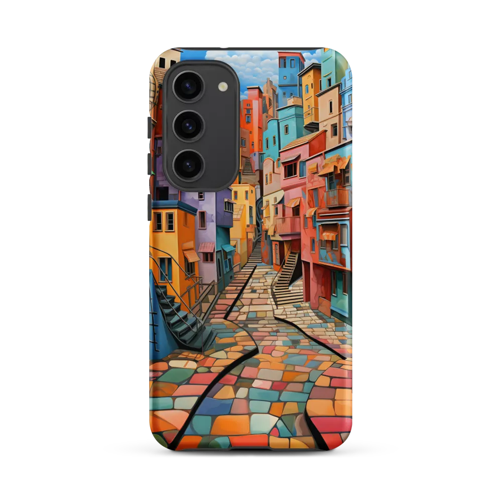 Vibrant Cityscape: A Kaleidoscope of Colors