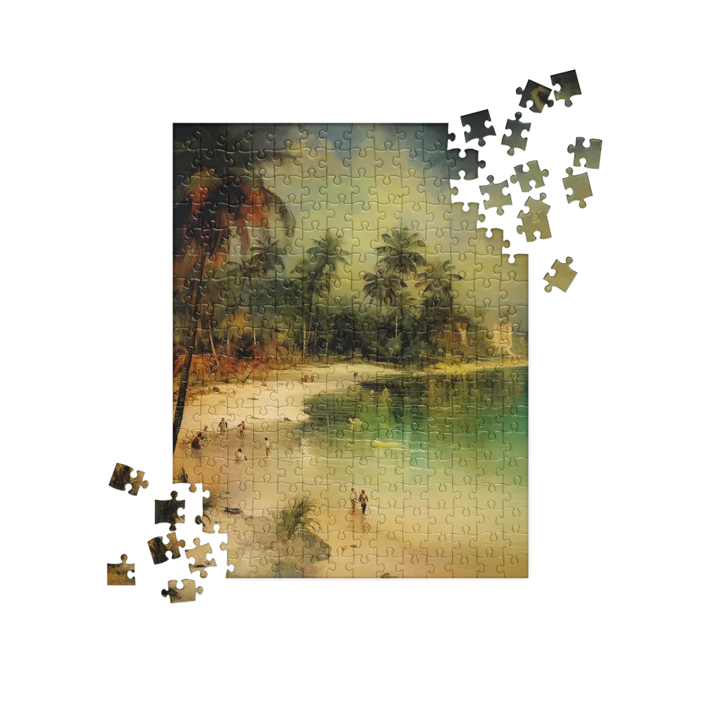 Elysian Shores at Dusk | Jigsaw Puzzle | 252 pieces