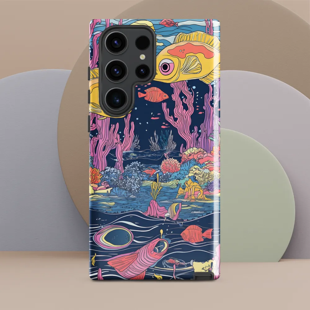 Underwater Dreamscape: A Playful Encounter