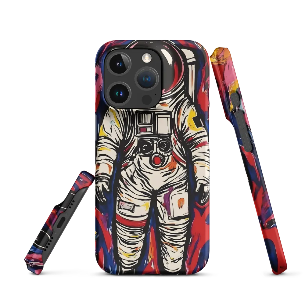 Astronaut in Chromatic Flux