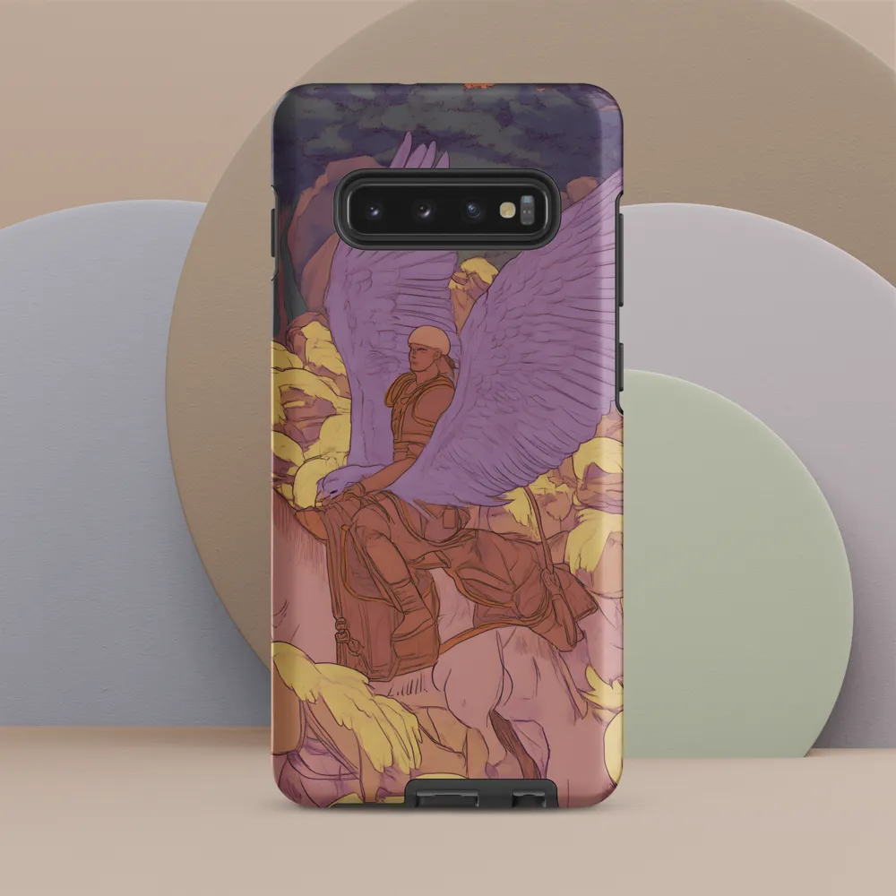 The Winged Guardian | Phone Case |  S10 Plus | Tough Case | Matte