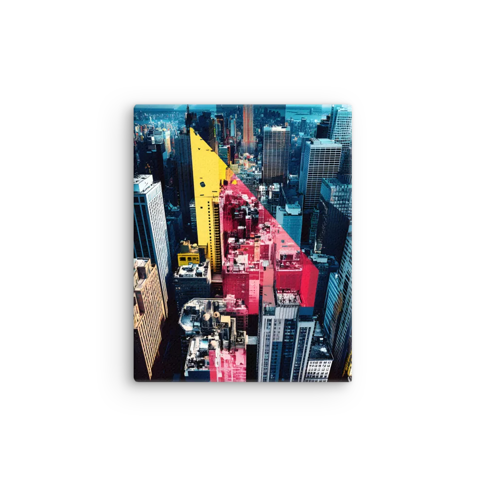 Dynamic Urban Symphony | Thin Canvas | 11″×14″