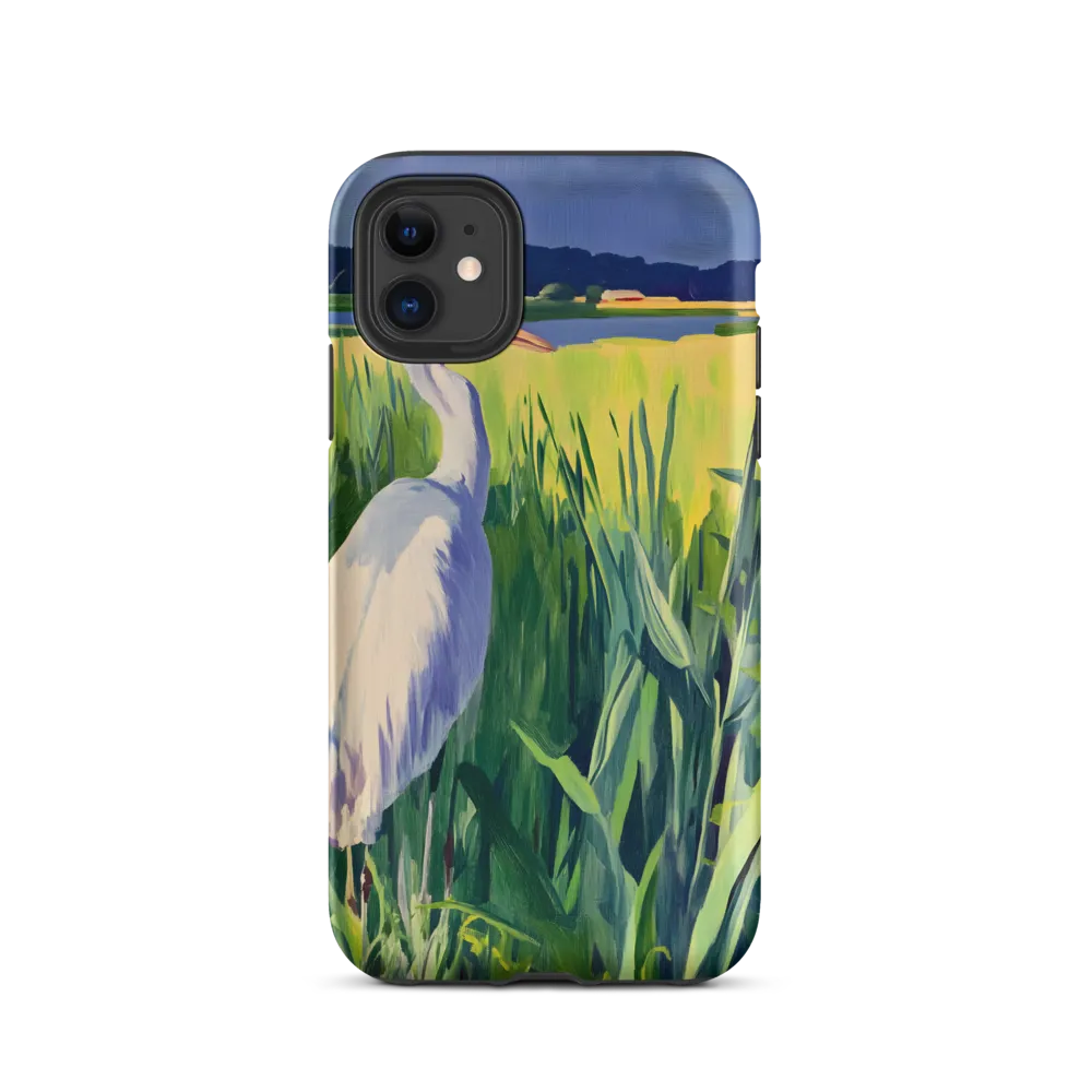 Graceful Presence: The Heron in the Meadow