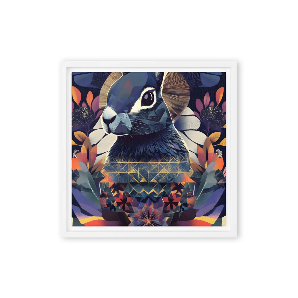 Ethereal Bunny: A Geometric Wonderland