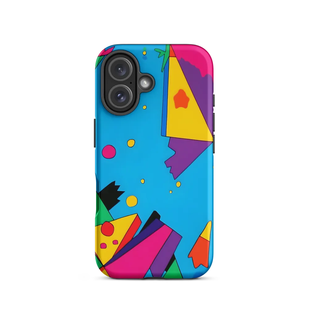 Colorful Geometric Playfulness | Phone Case