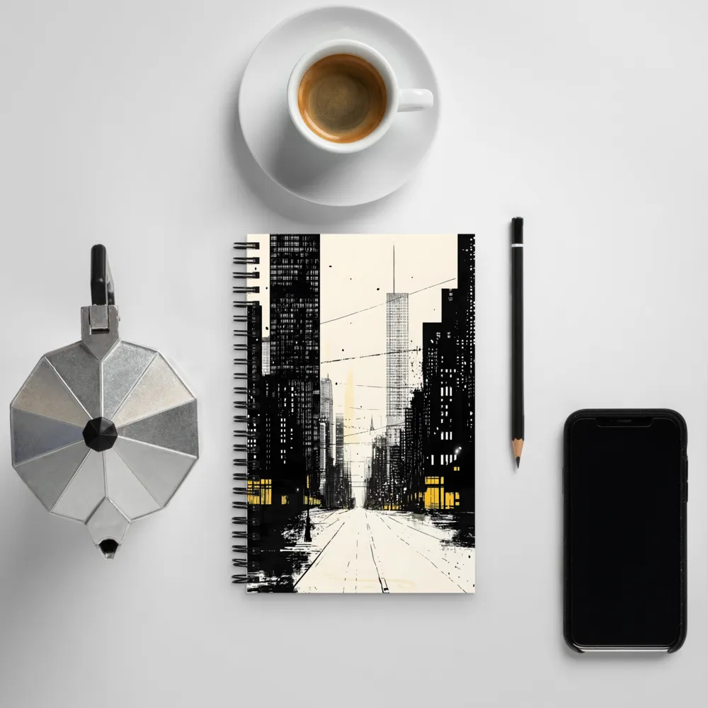 Ethereal Cityscape | Spiral Notebook