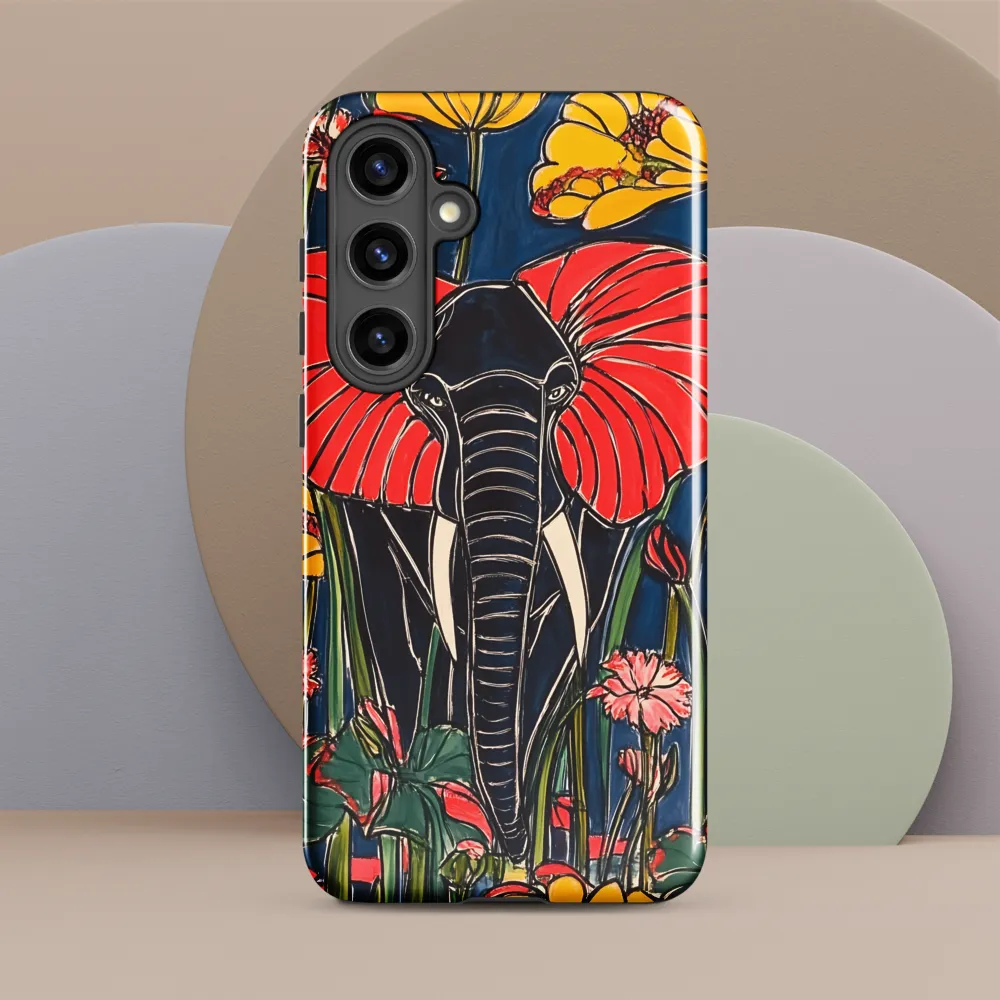 Elephant in Bloom