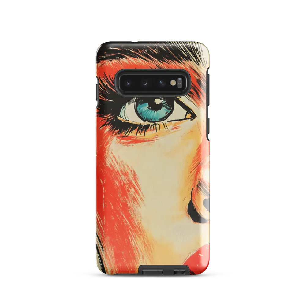 Intense Gaze: A Pop Art Portrait