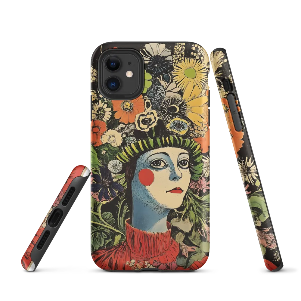 Floral Whimsy: A Portrait of Nature's Embrace