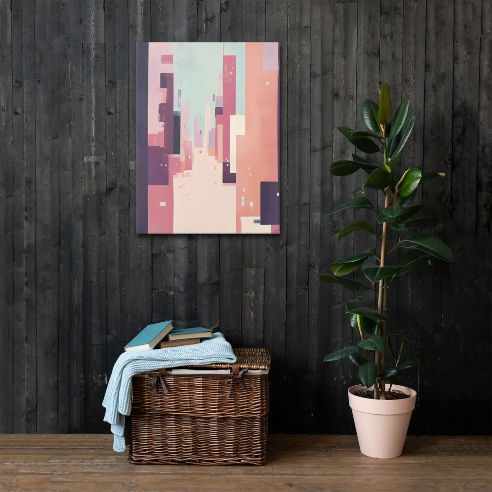 Tranquil Cityscape | Thin Canvas | 24″×32″