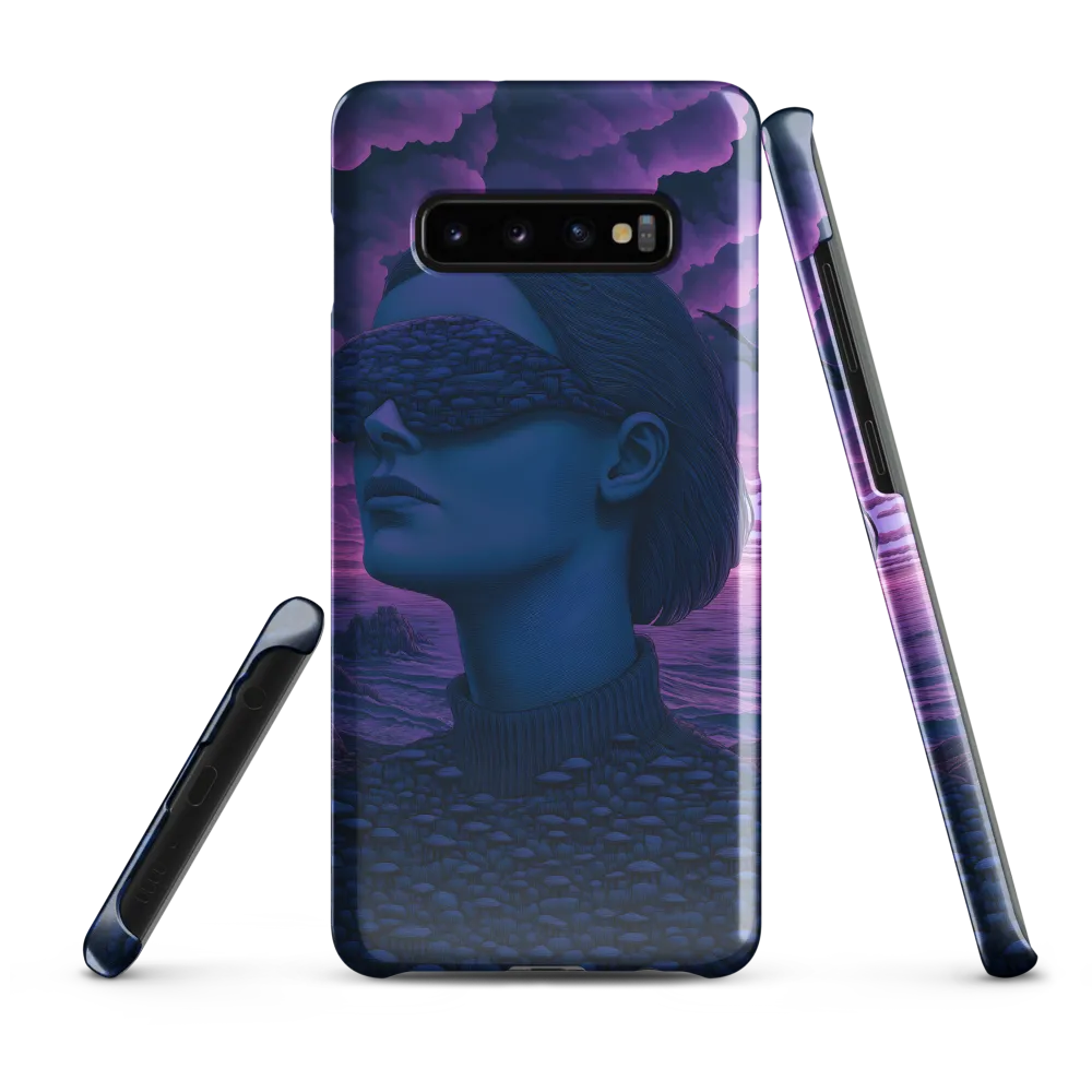 Beyond the Veil: A Surreal Vision | Phone Case |  S10 Plus | Snap Case | Glossy