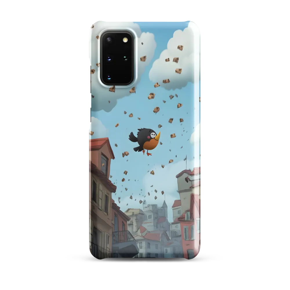 A Whimsical Flight Through Bread and Sky