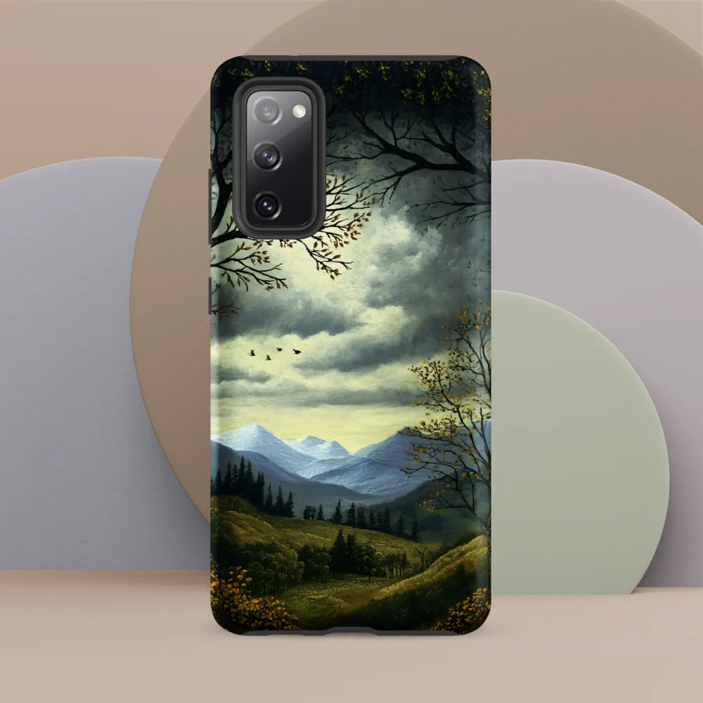 Nature's Embrace: A Tranquil Mountain Landscape
