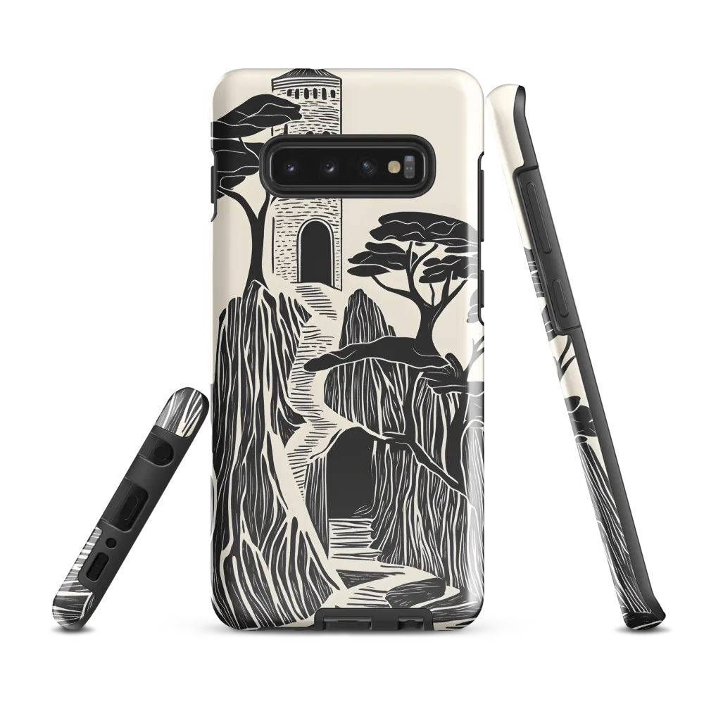 Echoes of a Mystical Tower | Phone Case |  S10 Plus | Tough Case | Glossy