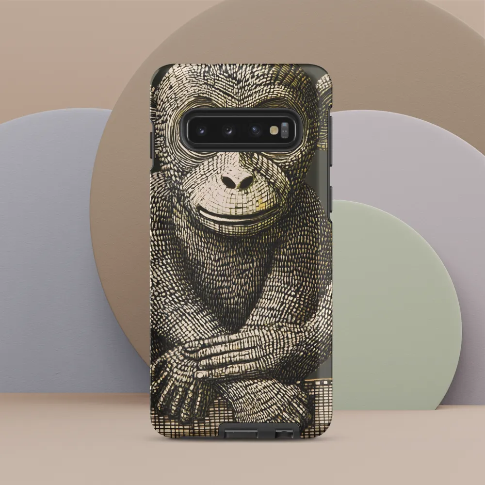 Intricate Primate Portrait