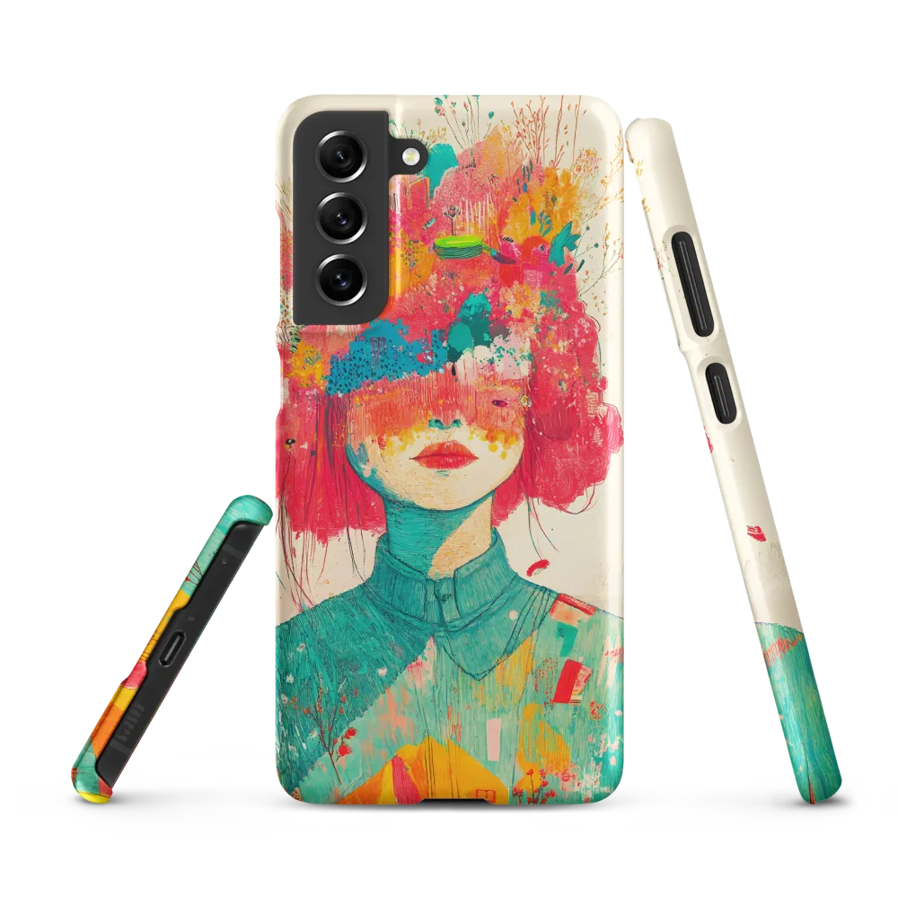 Whimsical Floral Portrait