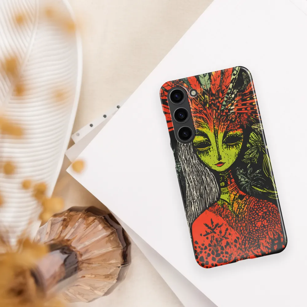 Mystical Flora: A Surreal Portrait