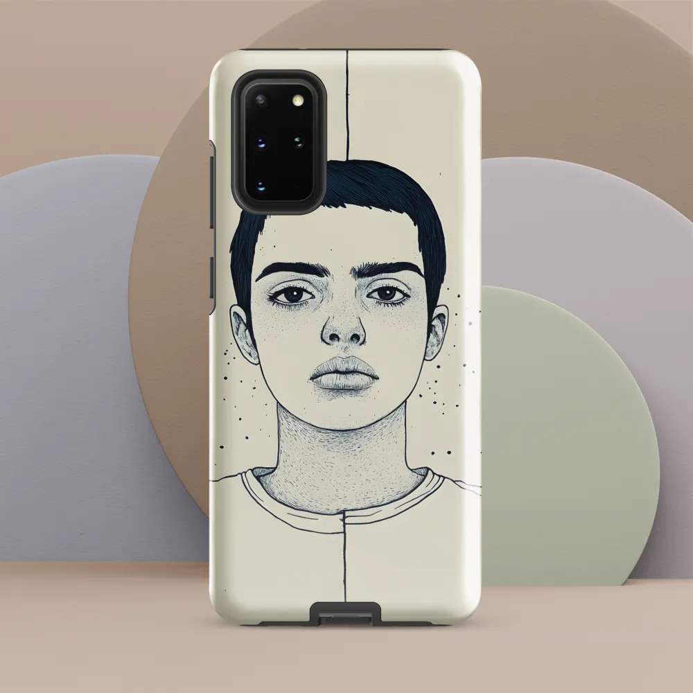 Embodying Serenity: A Contemporary Portrait