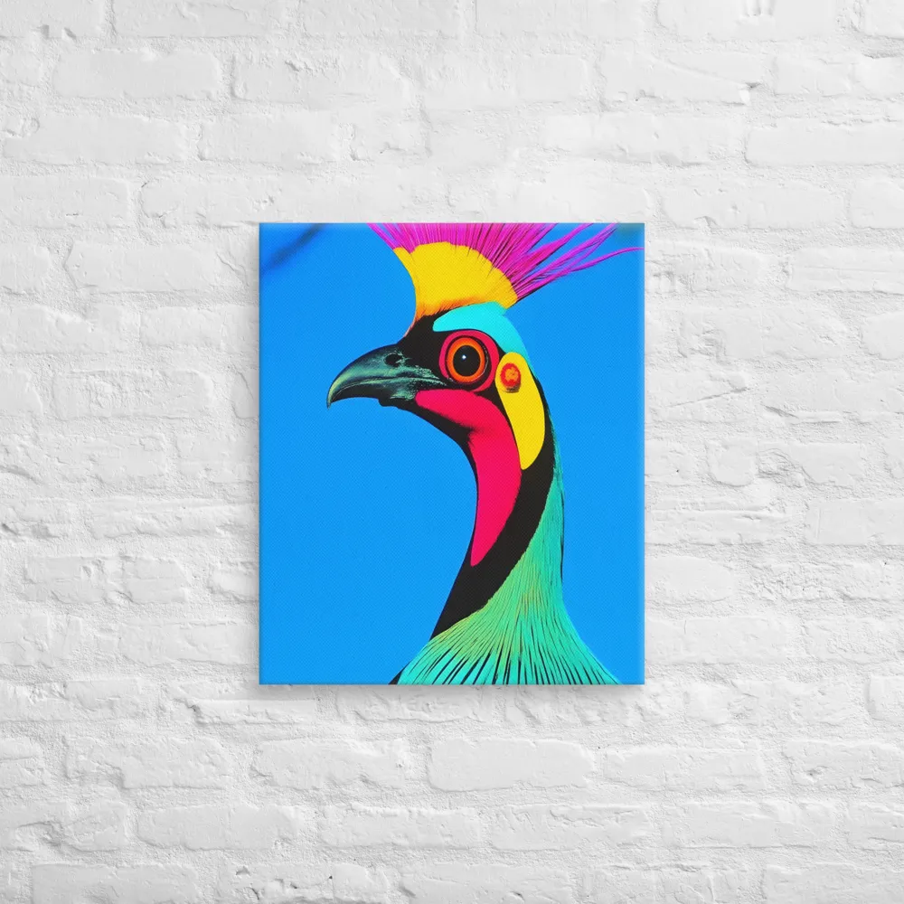 Whimsical Avian Portrait | Canvas | 20″×24″