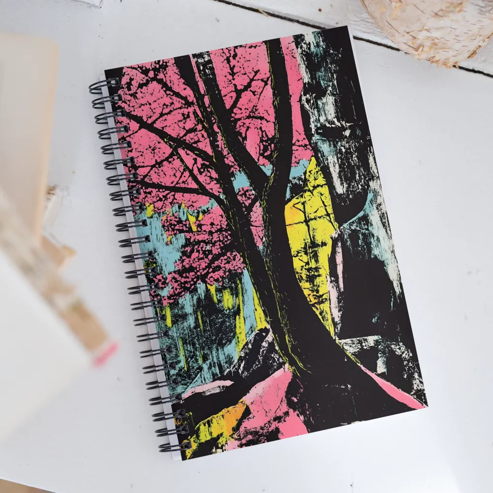 Vibrant Reflections of Nature | Spiral Notebook